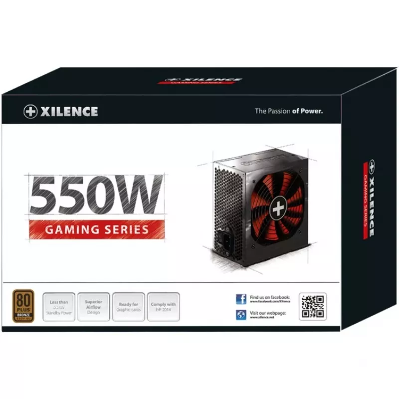 Toiteplokk Xilence Performance A+ XN215 550 W