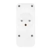 Toitepistikupesade jagaja MACLEAN MCE248 F/W — 3 vahelduvvoolu pistikupesa (1×16A, 2×6A) + 4×USB (2×A, 2×C PD 20W), EL-pistik, valge