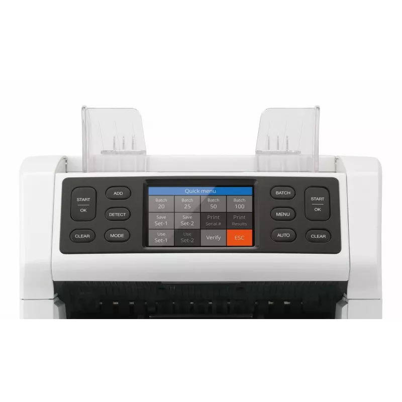 Pangatähtede loendusmasin Safescan 2850 Valge LCD AC 110-240V