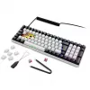 SKILLER SGK50 S2, Gaming Keyboard White, DE-Layout, Gateron Red