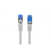 LANBERG võrgukaabel RJ-45 kuni RJ-45 S/FTP PCF6A-10CC-0050-S, 0.5 m, CCA juht, 500 MHz, LSZH, hall