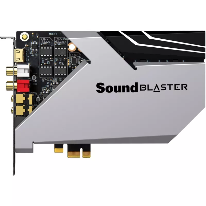 Helikaart Creative Labs SoundBlaster AE-9 — 32-bit / 384 kHz taasesitus ja salvestus