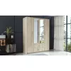 Riidekapp Topeshop ROMANA 160 SON 11 riiulit 4 ust tamm