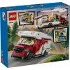 Ehitusmänguasi LEGO City Adventure Camper 60454, 385 tk, kõrgus 80 mm, vanusele 6+