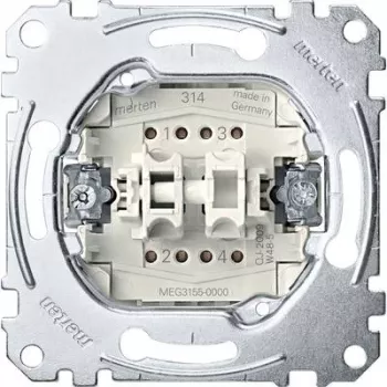 Surunupplüliti Merten MEG3155-0000 — 1P, metallist, 250 V AC, 10 A