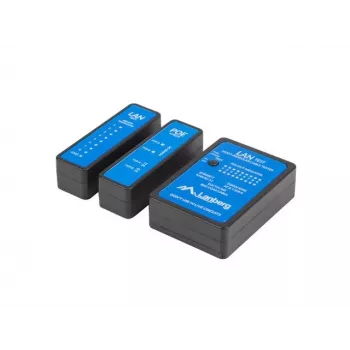 Võrgukaabli tester Lanberg NT-0404 PoE Tester Must Sinine