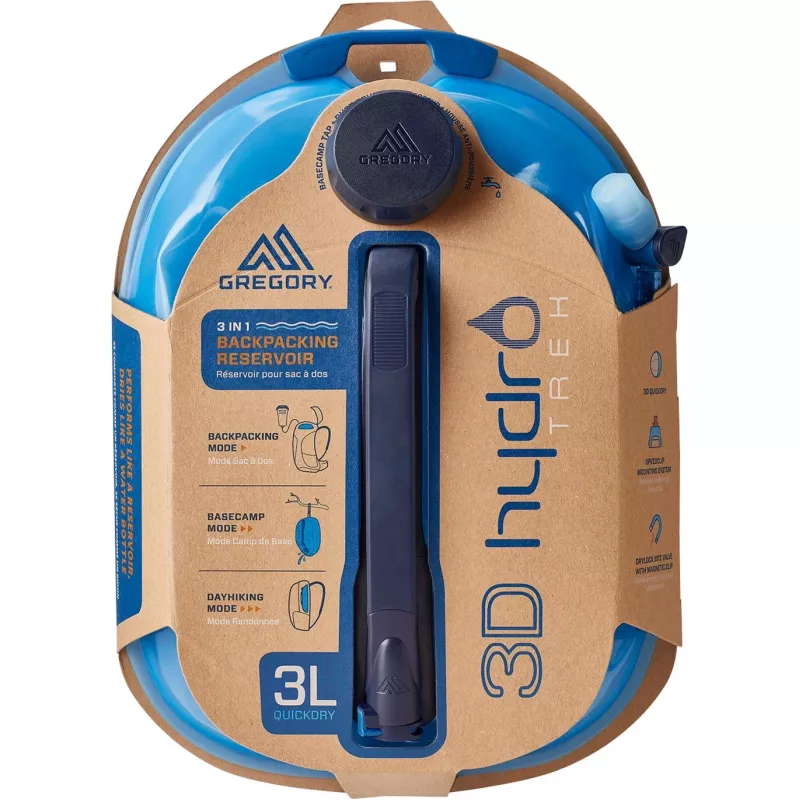 Trinkblase 3D Hydro Trek 3L, veepudel Light Blue, 3 liitrit