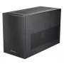 SilverStone SST-SG17B Micro-ATX / Mini ITX korpus - must