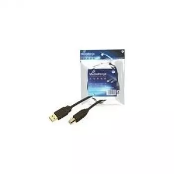 Mediarange MRCS103 USB-kaabel, must