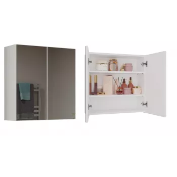 Topeshop POLA 2DL BIEL vannitoa hoiukapp valge