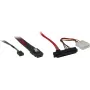 Inter-Tech - Sisemine SAS-kaabel - SAS 6Gbit/s - Mini SAS (SFF-8087) - Sisemine toiteplokk, 4-pin, Sisemine SAS, 29-pin (SFF-8482) - 50cm - Must, Punane (88885001)