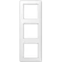 Seinale paigaldatav lüliti katepaneel JUNG AS 583 BF WW valge — termoplast, 80,5×222,5 mm
