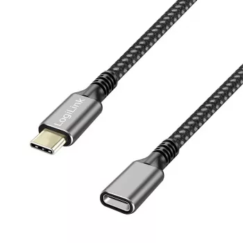 USB 3.2 Gen1 Type-C USB-C/F pikenduskaabel, PD, 2m