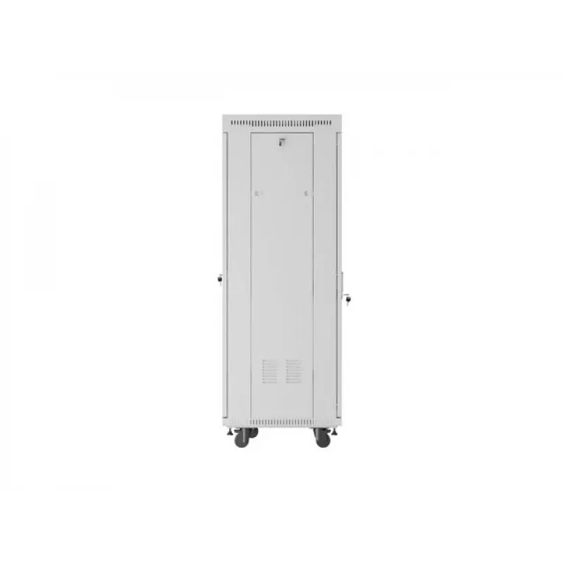 LANBERG 19-tolline 32U seisev rack-kapp 600×600 mm hall perforeeritud uste ja LCD-ga (lame Pack)