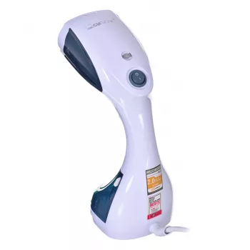 Käeshoitav rõivaauruti CLATRONIC DB 3717 — 1100 W, 200 ml paak, ~20 g/min aur, keraamiline tallaplaat