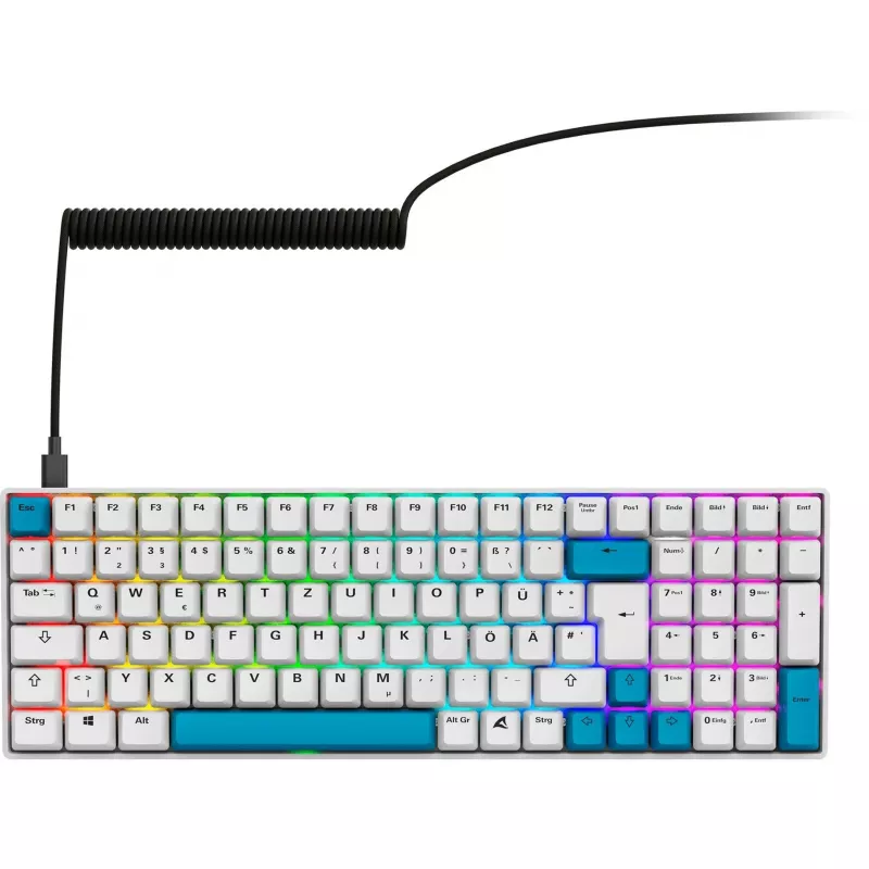 Mänguriklaviatuur Sharkoon SGK50 S2 Mechanical QWERTZ juhtmevaba