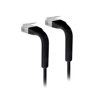 Ubiquiti U-Cable-Patch 2m RJ45 Must, UniFi Patch-kaabel, Cat6