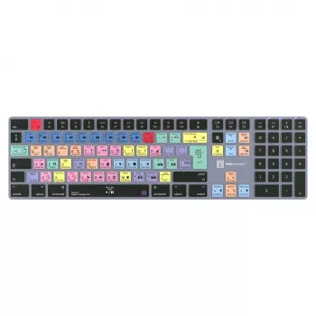 LogicKeyboard Titan DE Mac klaviatuur Adobe Premiere Pro CC jaoks – saksa paigutusega