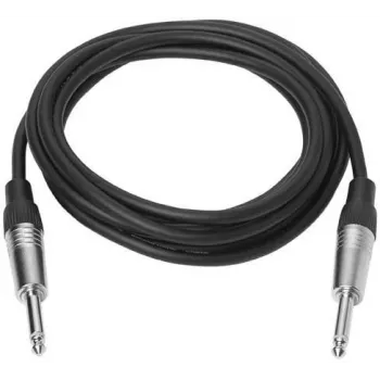 Vivolink PROAUDJACK5 helikaabel 5 m 6,35 mm Must