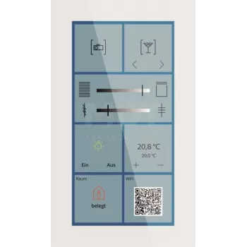 MDT KNX Glas Touch Smart Plus 6 inch BE-GTSP6TW.01S (BE-GTSP6TW.01S)