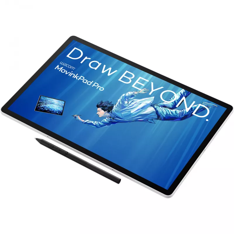 Wacom MovinkPad Pro 14, juhtmega ja juhtmevaba, 5080 lpi, 302 x 189 mm, USB/Bluetooth, 1 cm, pliiats