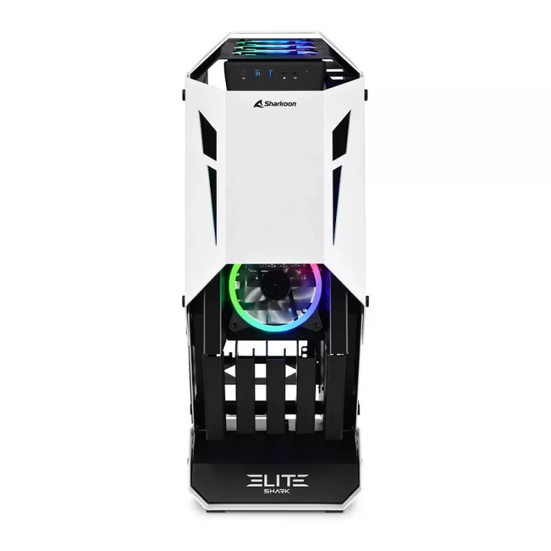 Sharkoon Elite Shark CA700 - Miditorn - ATX - akendega külgpaneel (karastatud klaas)