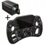Asetek SimSports Invicta Formula rool - must + Forte roolialus (18 Nm)