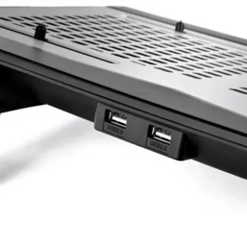 Sülearvuti jahutusalus THERMALTAKE CL-N002-PL12BL-A 12 cm ventilaatoriga, alumiinium ja plastik, 390×277,5×49,3 mm, 1000–1300 RPM