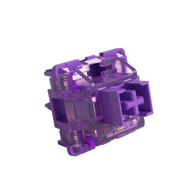 Akko V3 Pro Lavender Purple mehaaniline lüliti, 5-pin, taktiilne, MX vars, 40 g, 45 tk