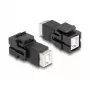 DeLOCK Keystone moodul USB 2.0 Type-B pistikupesa USB 2.0 Type-B pistikupesale must