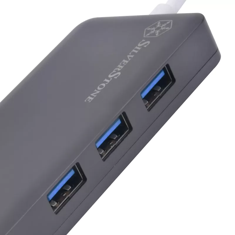 SilverStone SST-EP14C - USB 3.1 Type-C Gen1 HDMI-ga, 3x USB 3.1 Gen 1 Type-A, 1x USB 3.1 Gen 1 Type-C (PD 2.0 laadimine) (SST-EP14C)