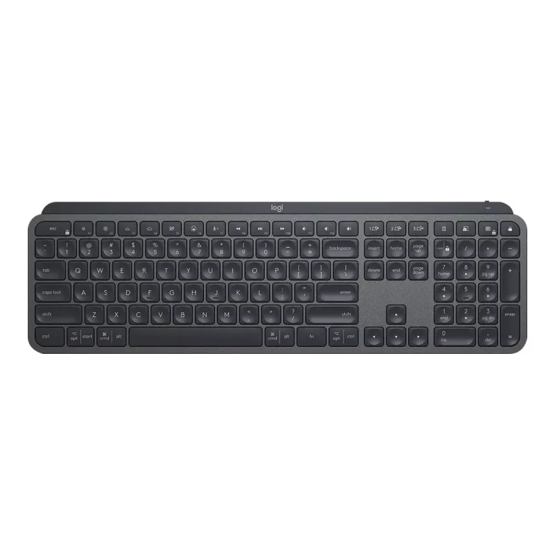 Logitech MX Keys Combo for Business - klaviatuuri ja hiire komplekt - taustvalgustusega - juhtmevaba - Bluetooth LE - QWERTY - GB - grafiit