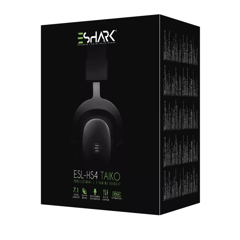 White Shark Premium Line ESL-HS4 mängukõrvaklapid TAIKO