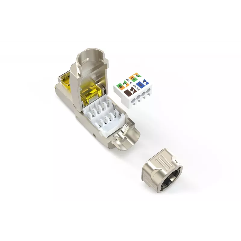 Digitus CAT 6A välipistik DN-93638 AWG 22-27 toetab kuni 4PPoE