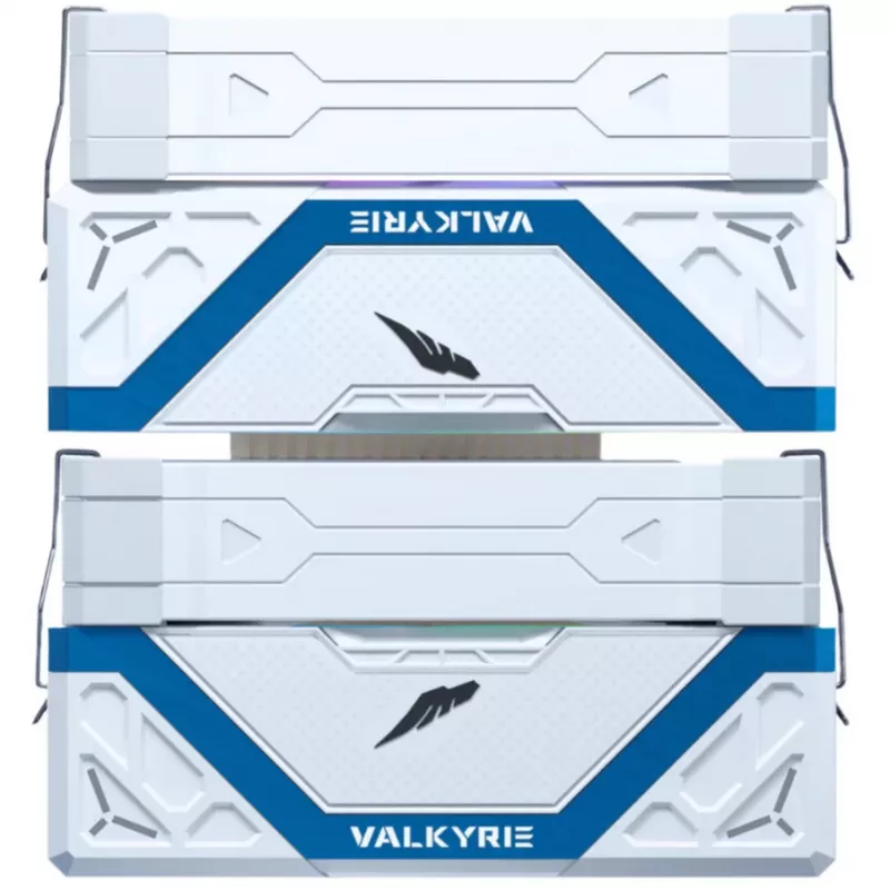 CPU Cooler Valkyrie Vind DL125 White by Valkyrie — mudel VK-AIRDL125W, kerge ja vastupidav disain
