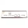Super Micro Supermicro - süsteemi I/O-katteplaat - SUPERMICRO X10SLA-F (MCP-260-00073-0N)