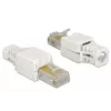 Juhtmepistik DeLOCK 86415 RJ-45 valge