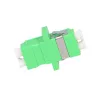 Fiiberoptiline adapter Extralink LC/APC Singlemode Duplex, roheline, LC/APC pistikud