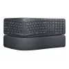 Logitech ERGO K860 - klaviatuur - juhtmevaba - 2,4 GHz, Bluetooth 5.0 - QWERTY - GB - grafiit