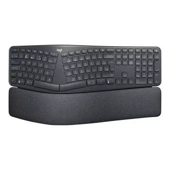 Logitech ERGO K860 - klaviatuur - juhtmevaba - 2,4 GHz, Bluetooth 5.0 - QWERTY - GB - grafiit