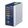 Hallatav kommutaator PLANET IGS-4215-8UP2T2S L2/L4 Gigabit Ethernet PoE 10 porti