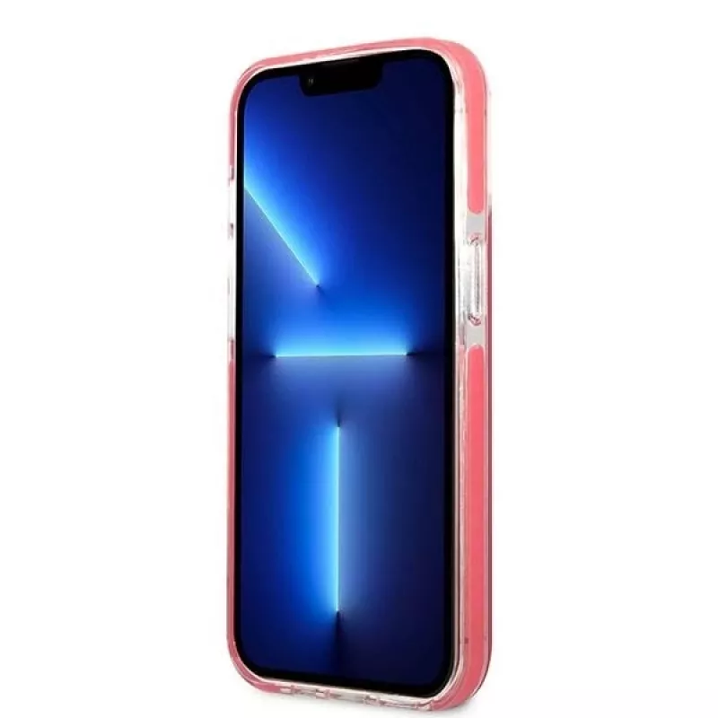 Karl Lagerfeld KLHCP13XTPECPI Iphone 13 Pro Max 6,7 kõva ümbris fuksia/FUSCHIA Choupette pea