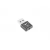 USB-juhtmevaba võrguadapter LANBERG NC-0300-WI, 2x sisemist antenni 2 dBi, USB 2.0, kuni 2400 Mbit/s, must