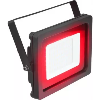 LED-prožektor EUROLITE FL-30 SMD punane IP-kaitsega — kompaktne punane LED-töö-/rajatiseprožektor