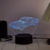 LED-sõiduki dekoratiivlamp MANTA SNL121RGB RGB 3D-valgus autodele ja mootorratastele