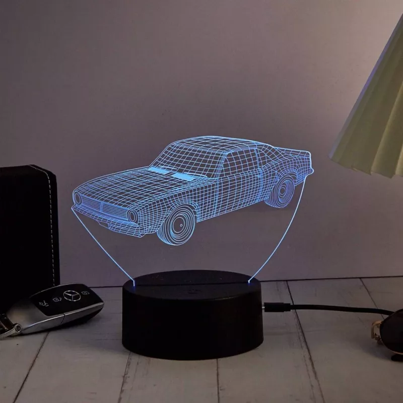 LED-sõiduki dekoratiivlamp MANTA SNL121RGB RGB 3D-valgus autodele ja mootorratastele