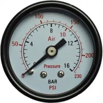 Rõhugraafik Aerotec mudel 9415451 — 1/4 tolli väline keere