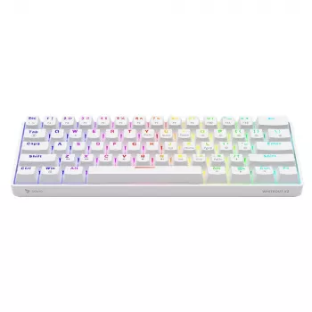 Mehaaniline klaviatuur Whiteout X2, Blue Outemu, Hot Swap Savio Savgk-white