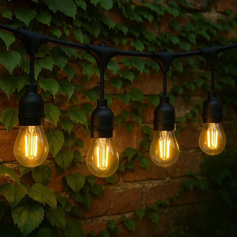 Välistingimustesse sobivad pirnvalgustid Lite bulb moments Extralink 10 m, 10 pirni, aiagurlant