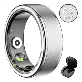 Nutisõrmus MANTA SR01SL 62mm OneRing Hõbedane